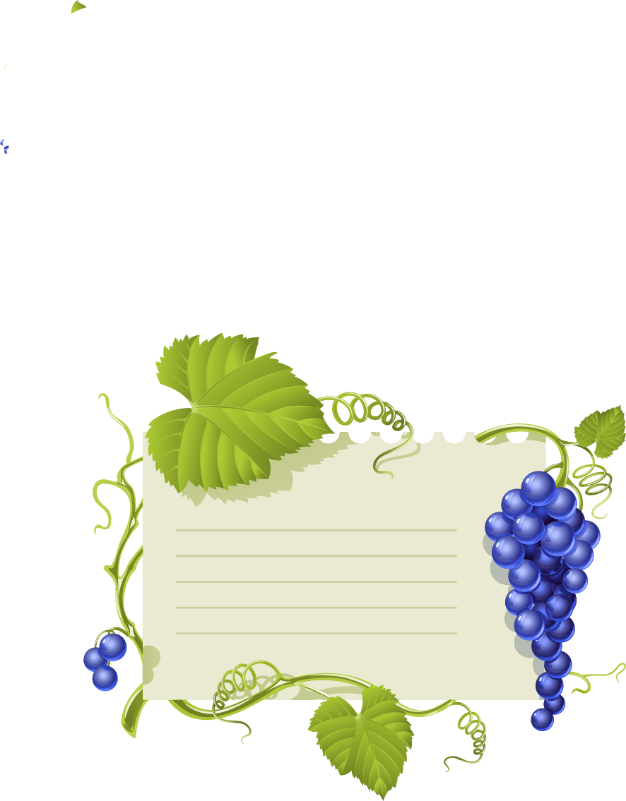 Vine Leaf Grape Bunch Png HD Free Download
