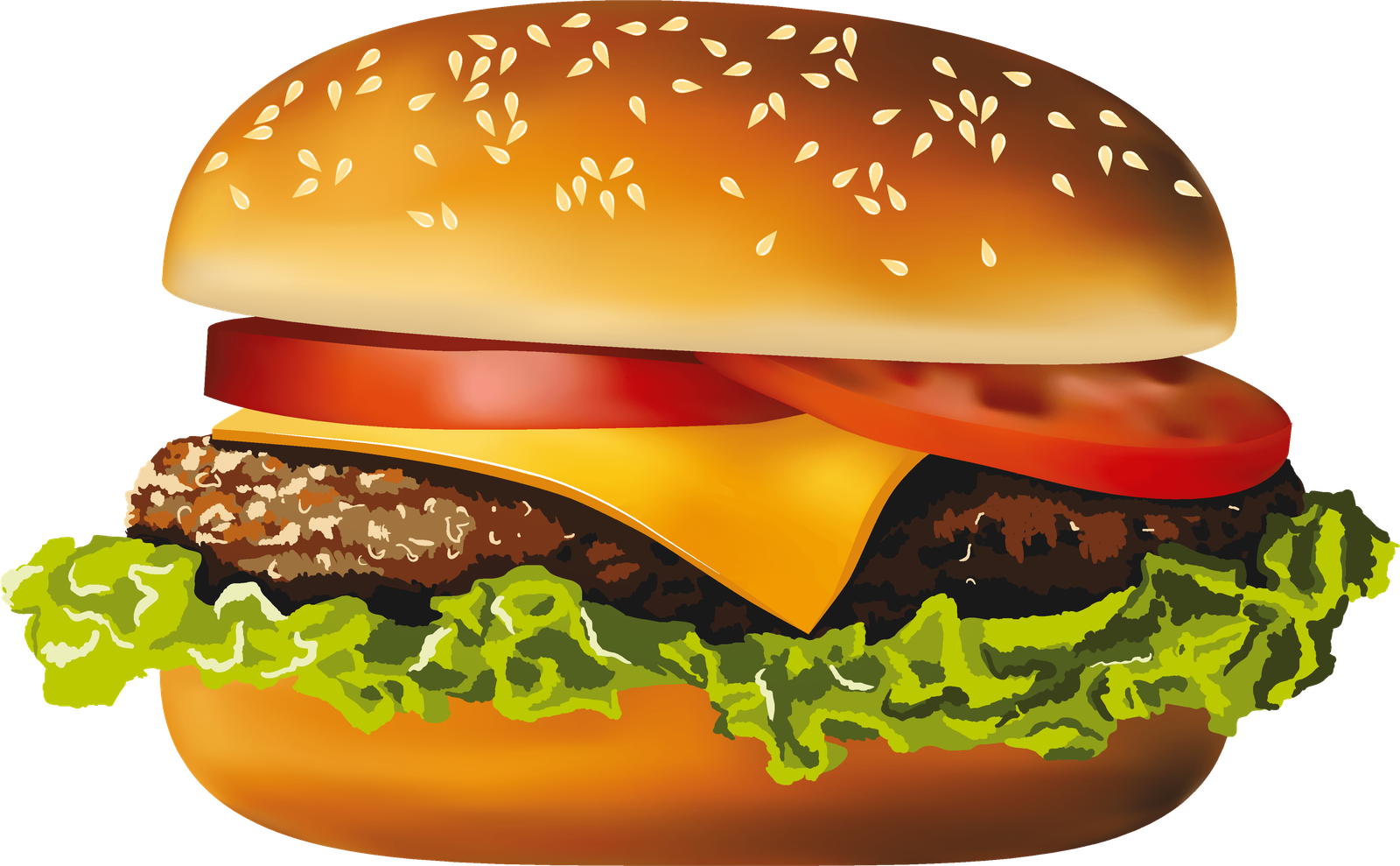Food Burger Junk Png HD Free Download
