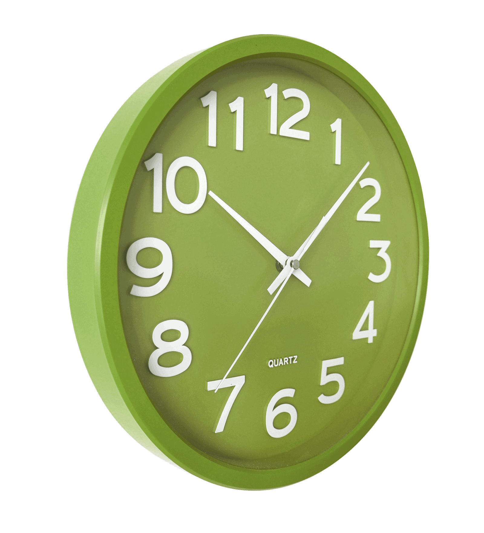 Wall Circle Green Clock Transparent Png HD Free Download