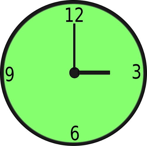 Wall Clock Green Classic Png HD Free Download