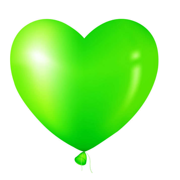 Balloon Green Glossy Png HD Free Download