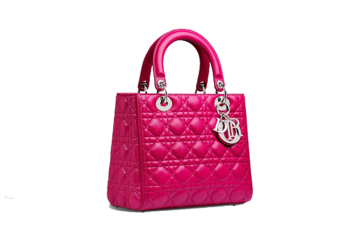Pink Handbag Glossy Png HD Free Download