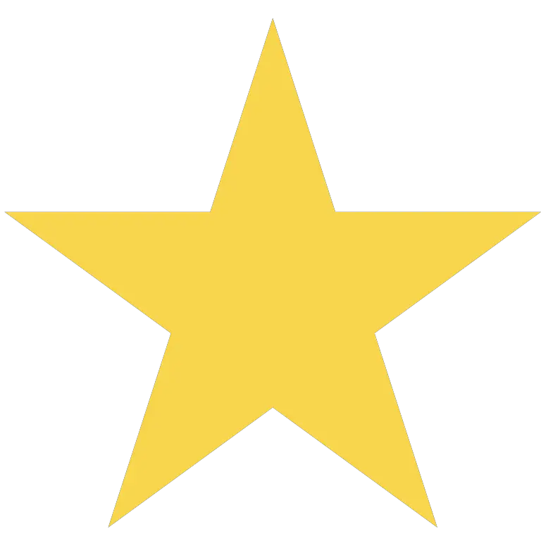 Star Gold Png HD Free Download