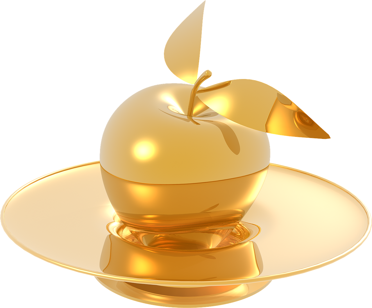 Golden Apple File Png HD Free Download