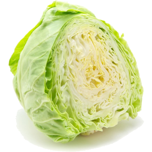 Cabbage Green Half Png HD Free Download