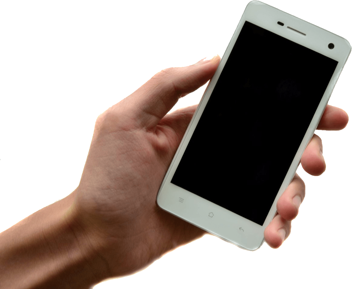 Male Iphone Holding Hand Clipart Png HD Free Download
