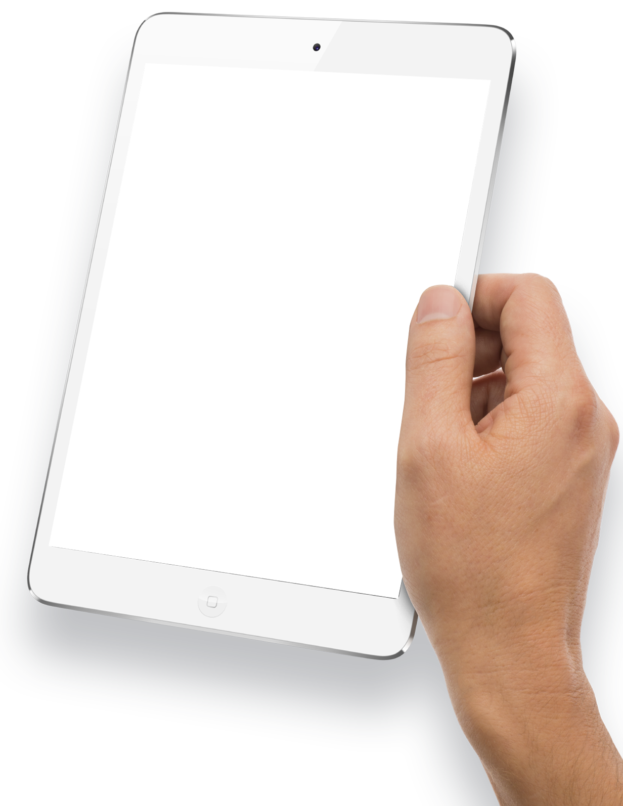 Hand Tablet Holding Mockup Png HD Free Download