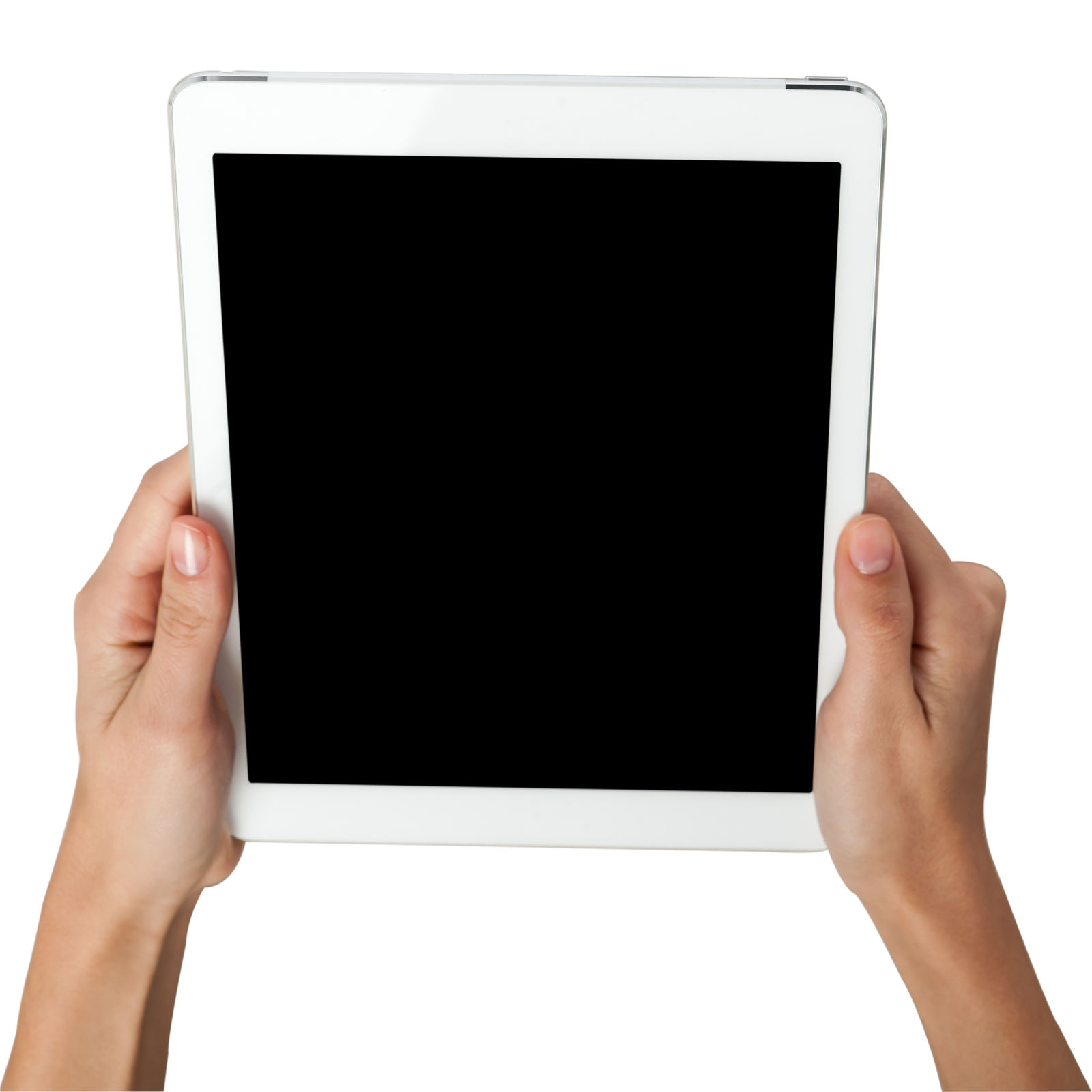 Hand Tablet Holding Mockup Png HD Free Download