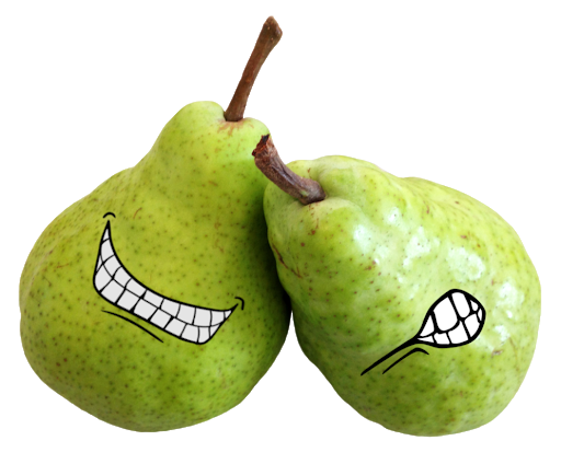 Green Organic Pears Png HD Free Download