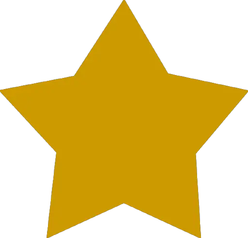Vector Star Gold Png HD Free Download