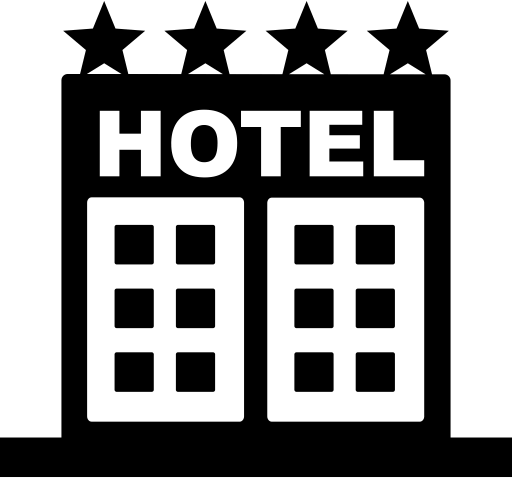 Building Hotel Silhouette Png HD Free Download