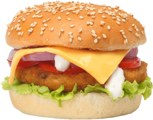 Cheese Pic Bacon Burger Png HD Free Download