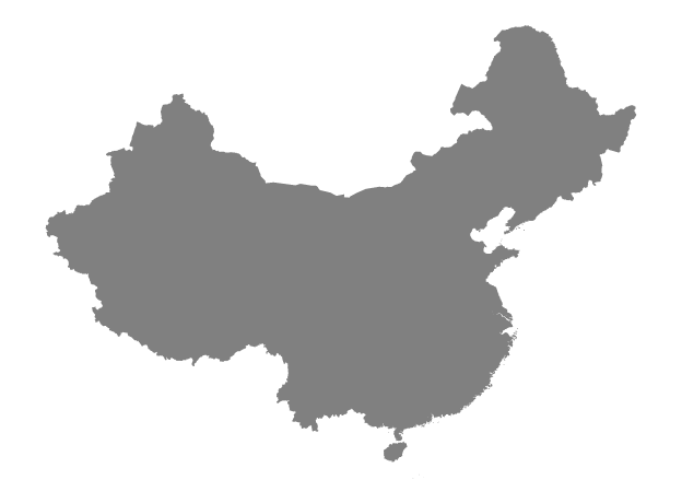 China Border Map Png HD Free Download