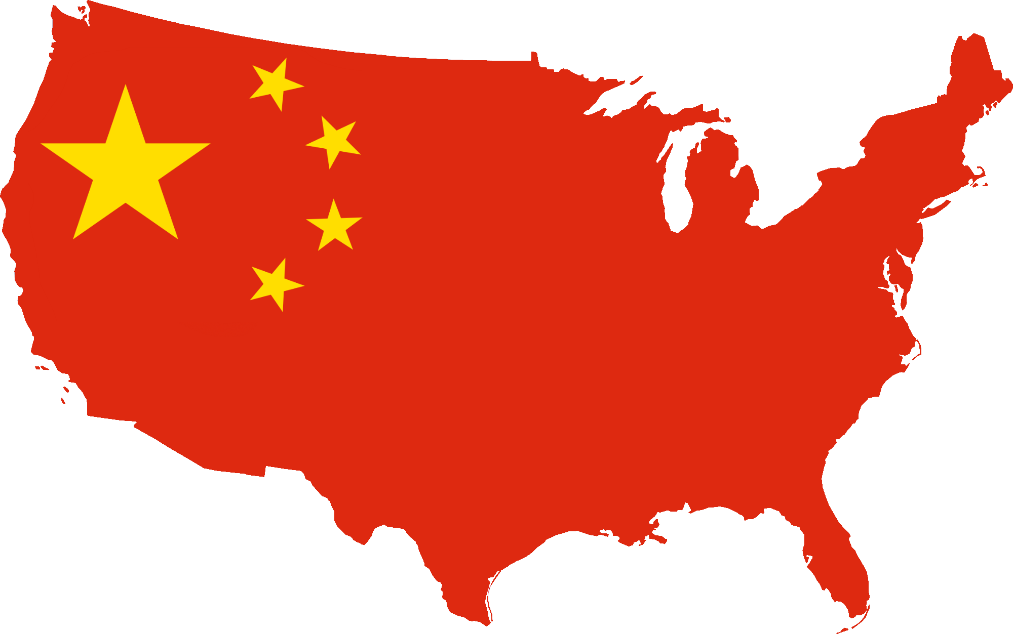 Map Flag China Png HD Free Download