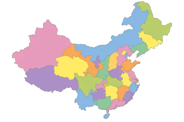 Union Map China Png HD Free Download