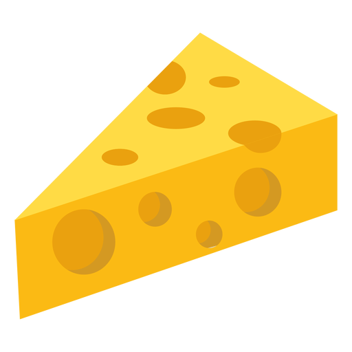 Cheese Piece Yellow Png HD Free Download