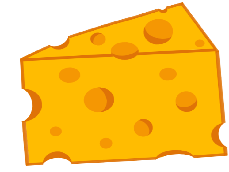 Cheese Piece Yellow Png HD Free Download