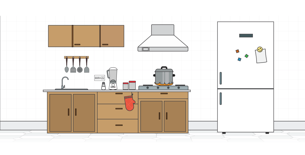 Vector Kitchen Clipart Png HD Free Download