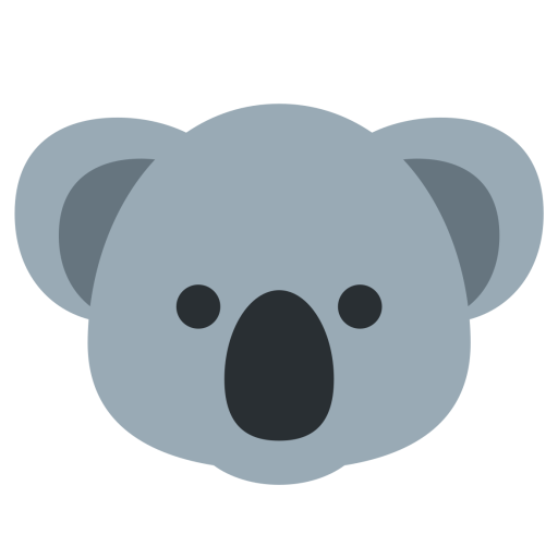 Koala Face Png HD Free Download