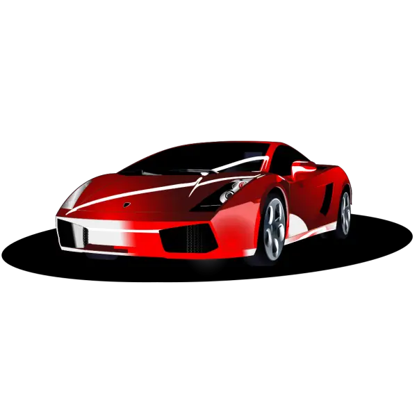 Lamborghini Vector Red Png HD Free Download