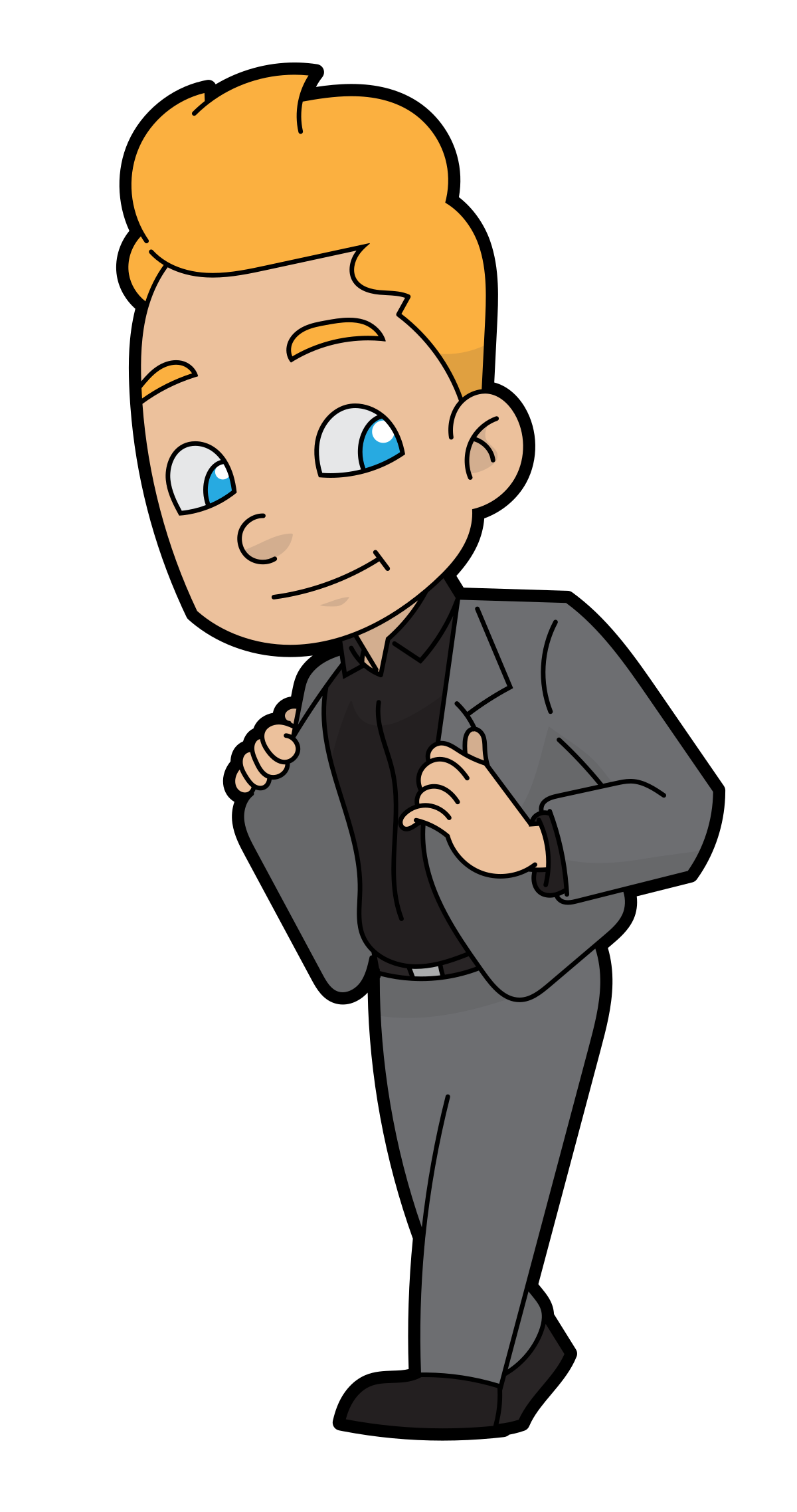 Businessman Animated Png HD Free Download