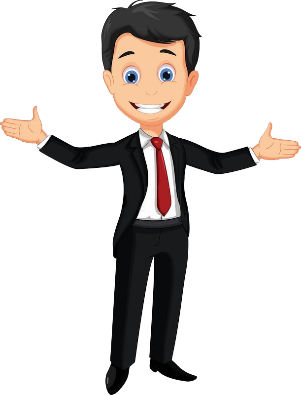 Businessman Animated Pic Png HD Free Download