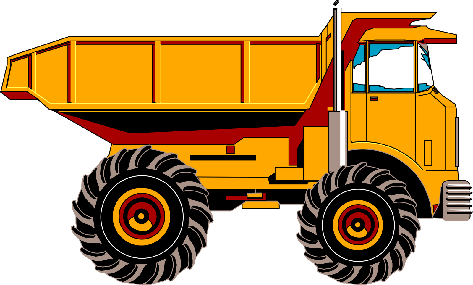 Industrial Truck Dump Png HD Free Download
