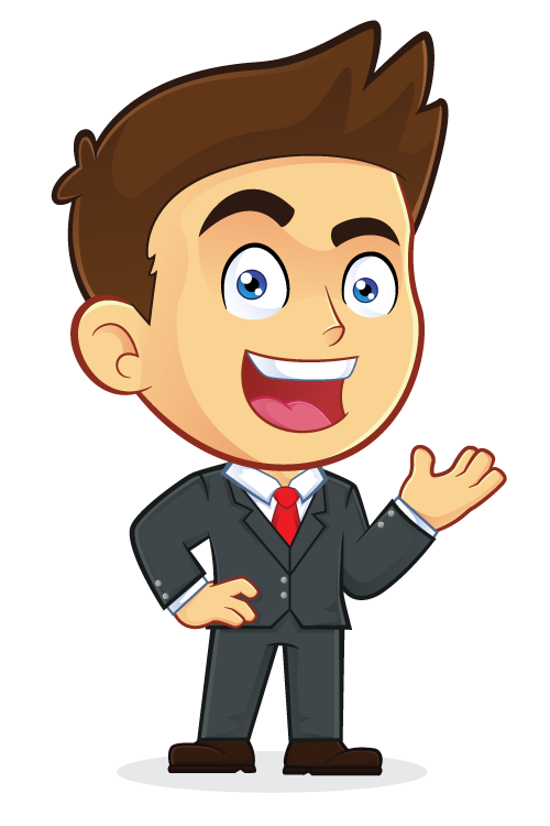 Businessman Animated Office Png HD Free Download