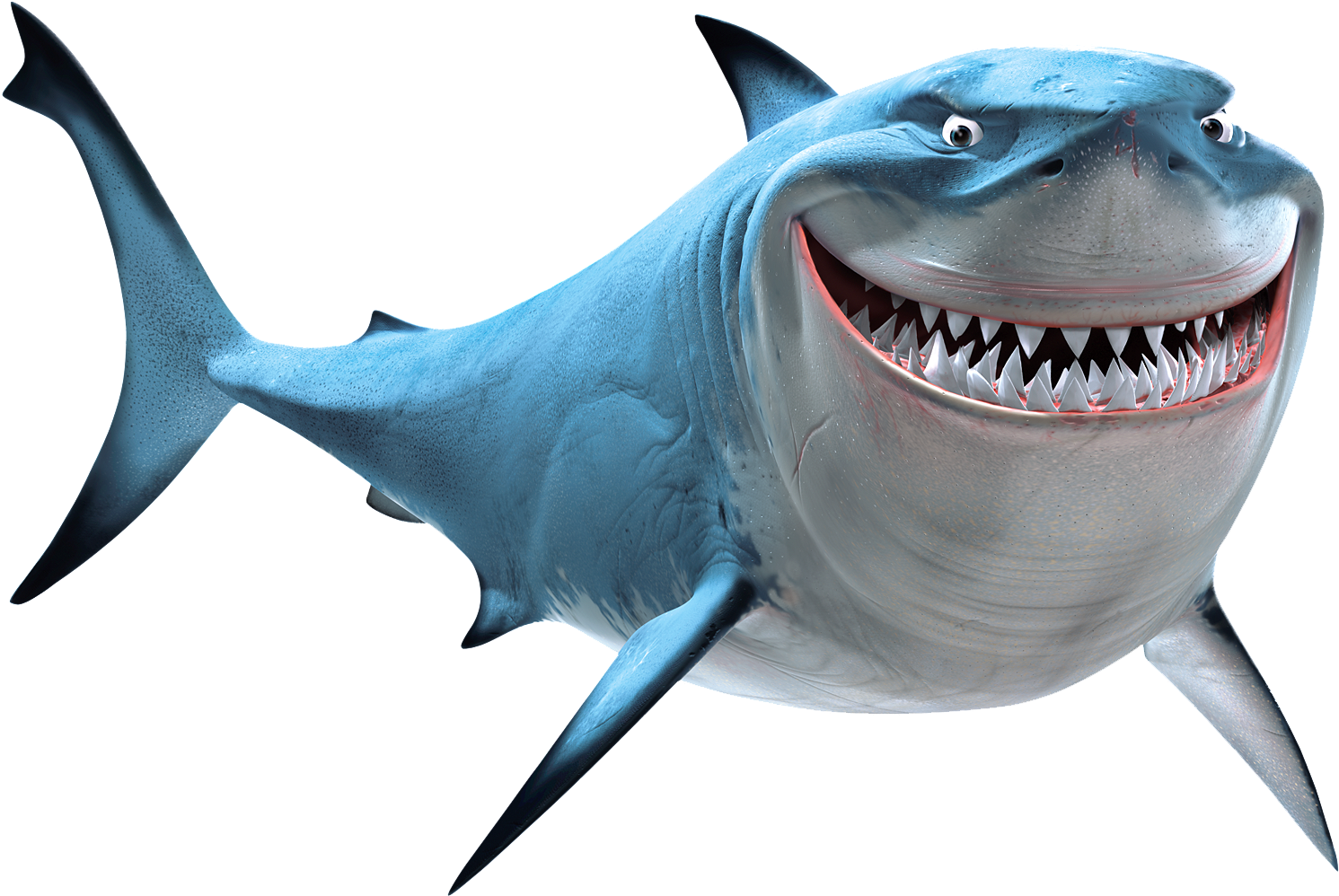 Blue Megalodon Shark Png HD Free Download