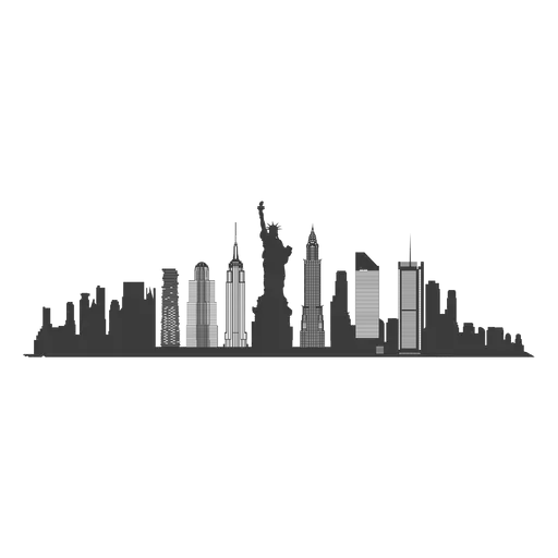 Skyline Vector York Png HD Free Download