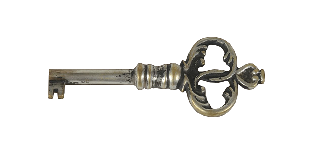 House Silver Key Png HD Free Download