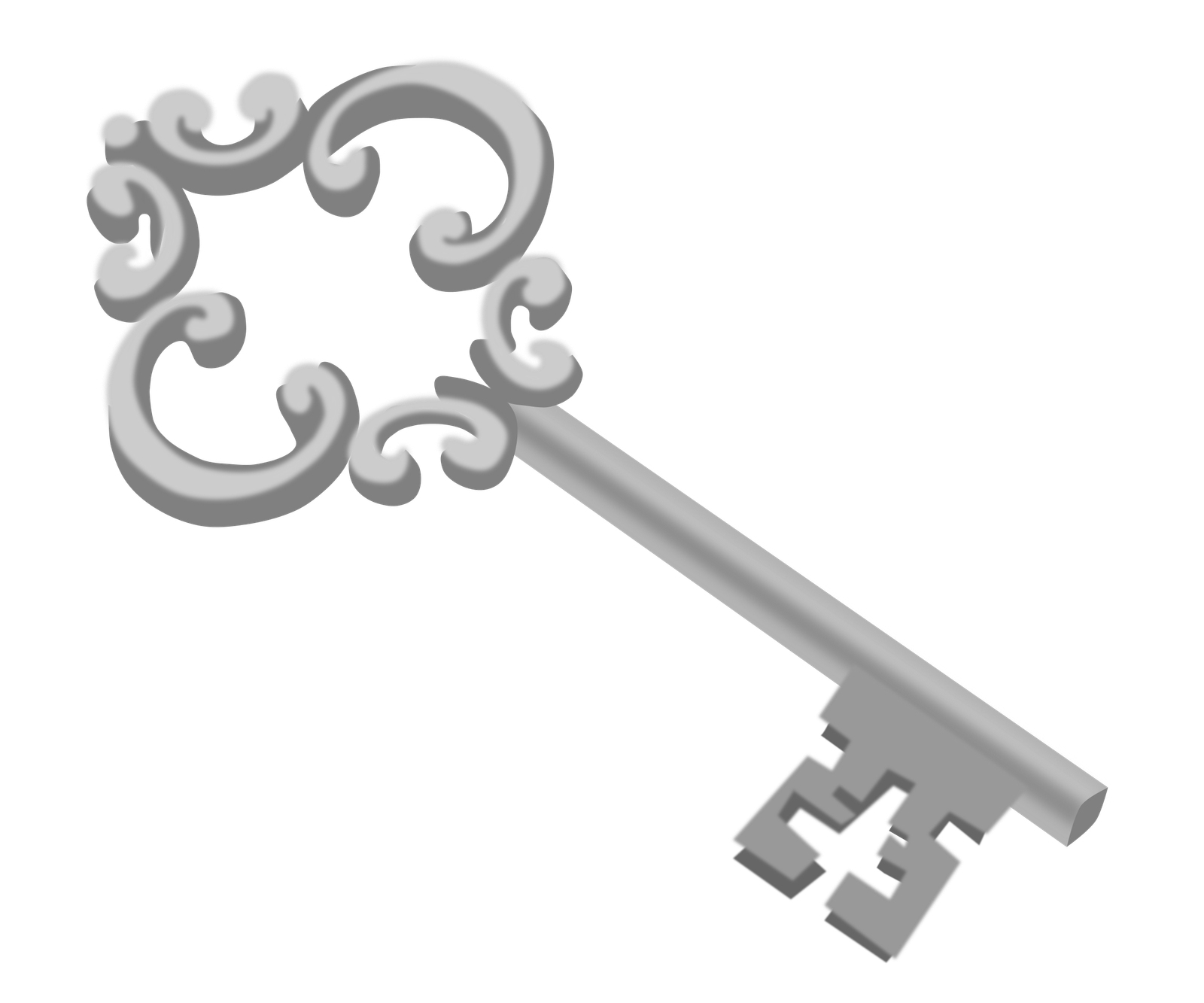 House Silver Key Png HD Free Download