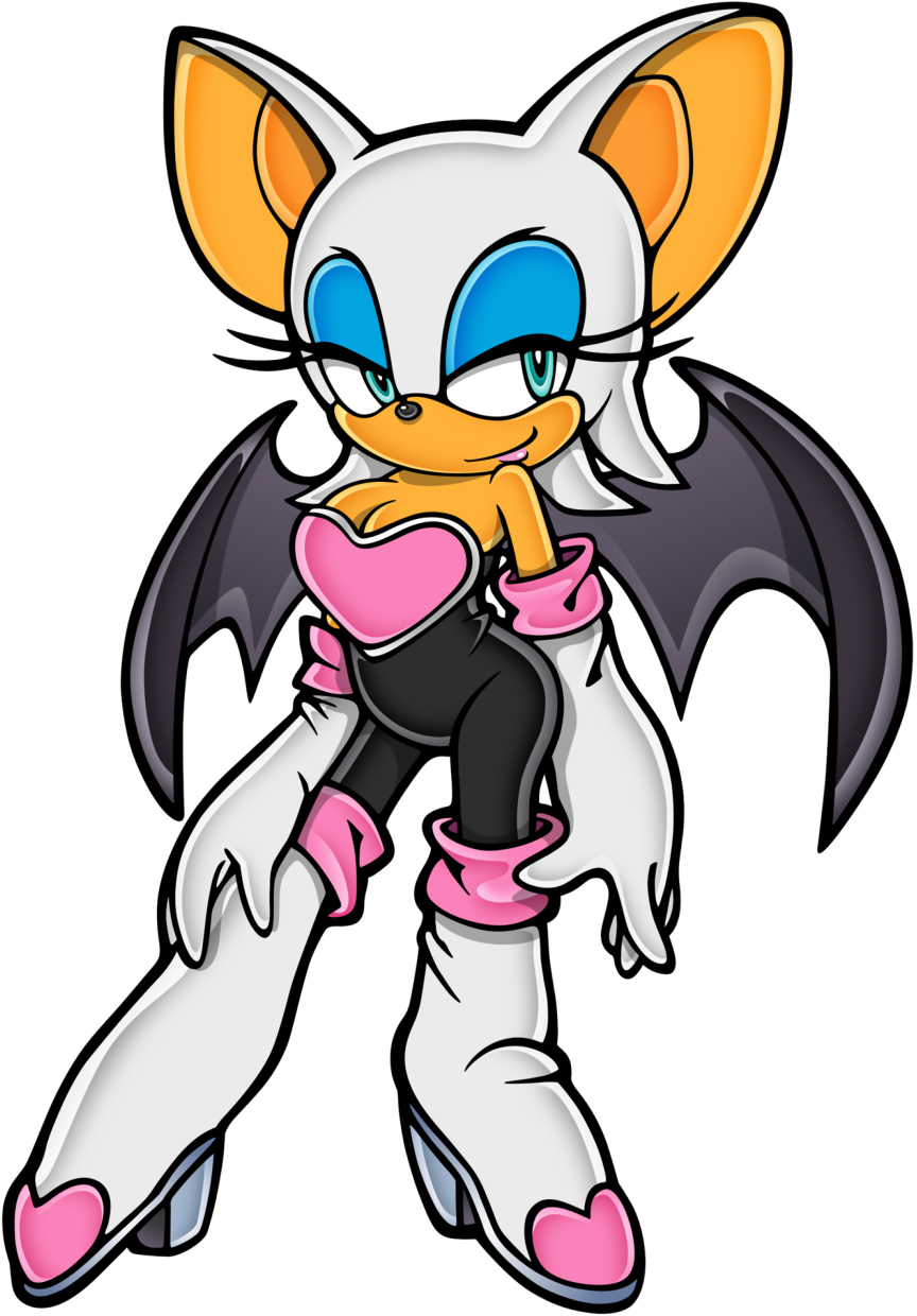 Sonic Bat Anime Rouge X The Png HD Free Download