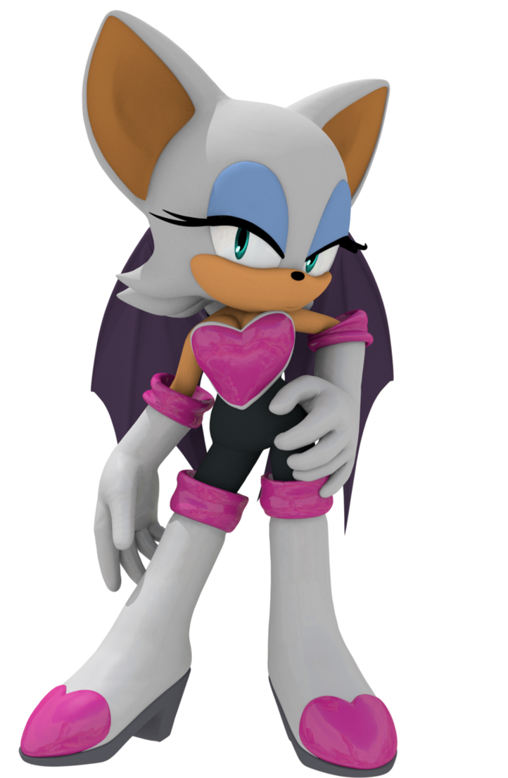 Sonic Bat Anime Rouge X The Png HD Free Download