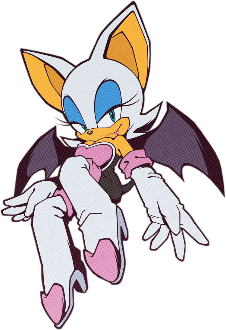 Sonic The Rouge Bat X Png HD Free Download