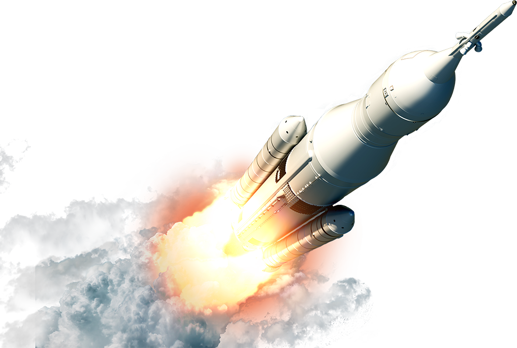 Realistic Vector Rocket Png HD Free Download