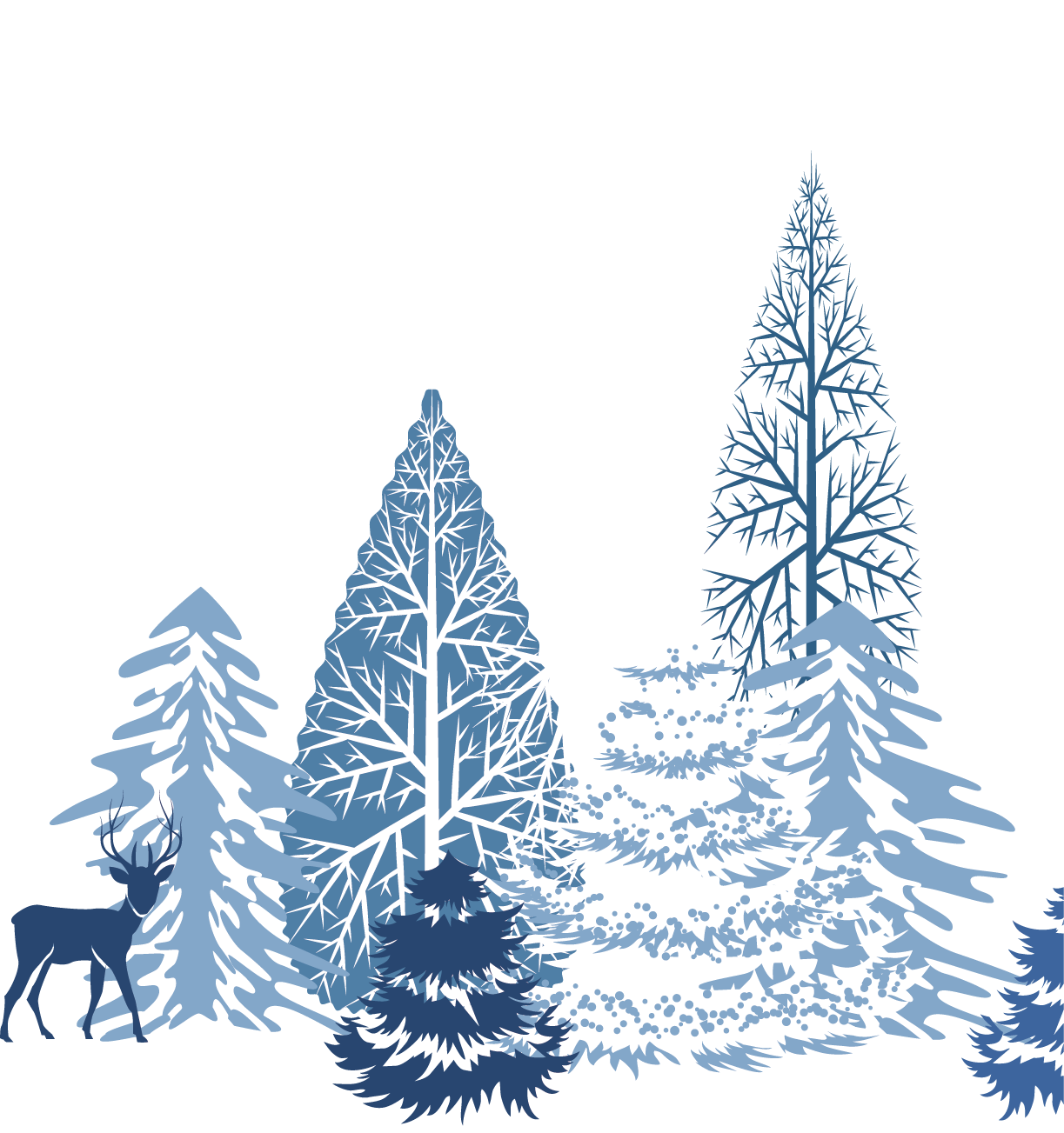 Tree Winter Clipart Png HD Free Download