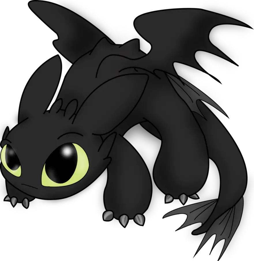 Toothless Dragon Png HD Free Download
