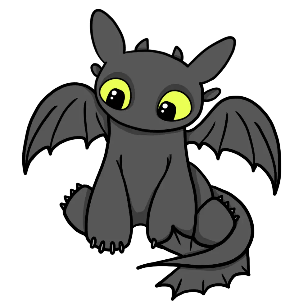 Fury Toothless Night Png HD Free Download