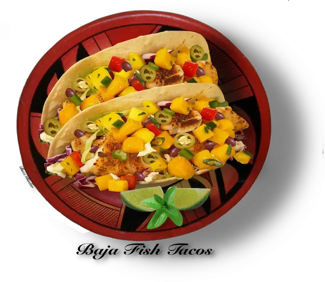 Gourmet Fish Taco Png HD Free Download