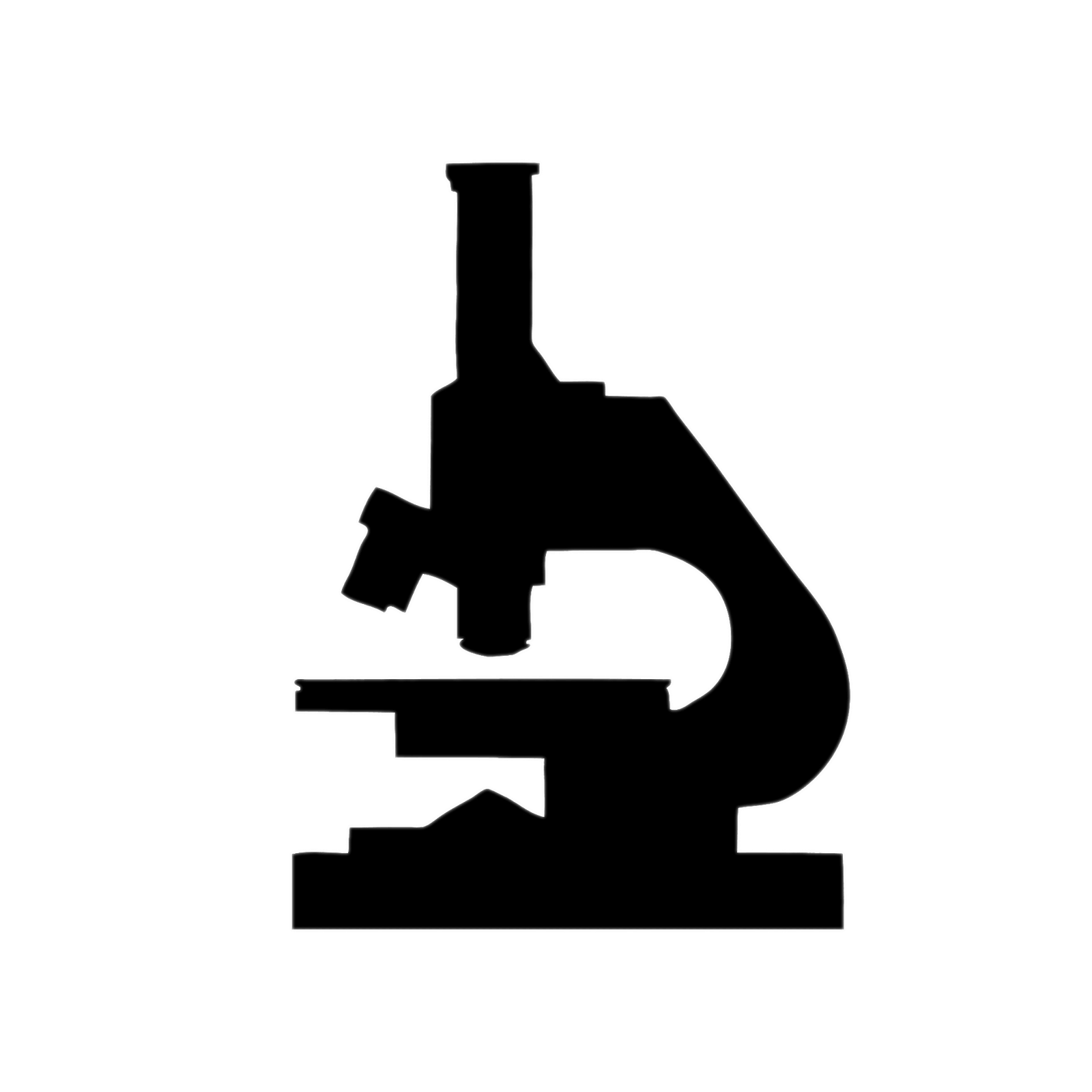 Microscope Silhouette Png HD Free Download