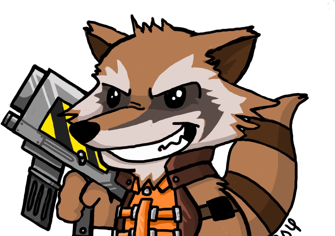 Raccoon Rocket File Png HD Free Download