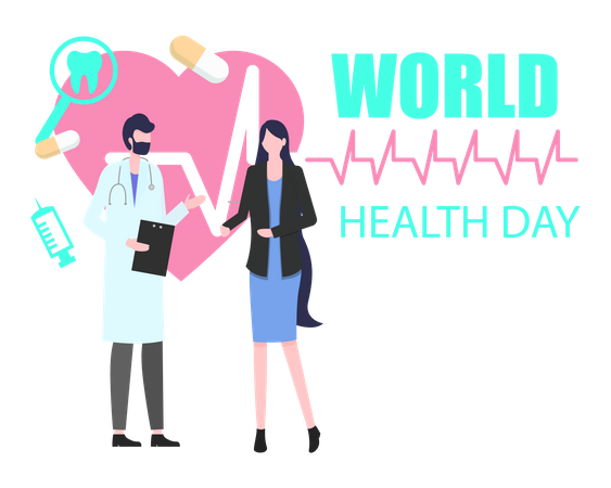 Pic World Global Health Day Png HD Free Download