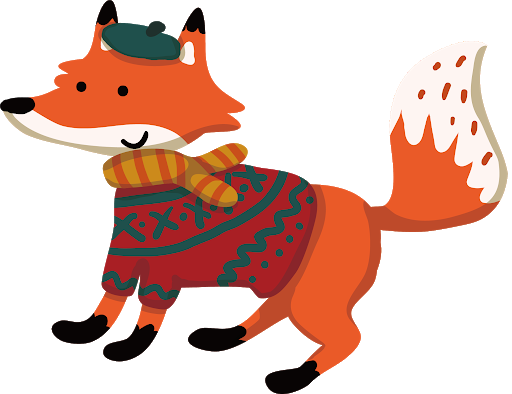 Cute Vector Fox Transparent Png HD Free Download