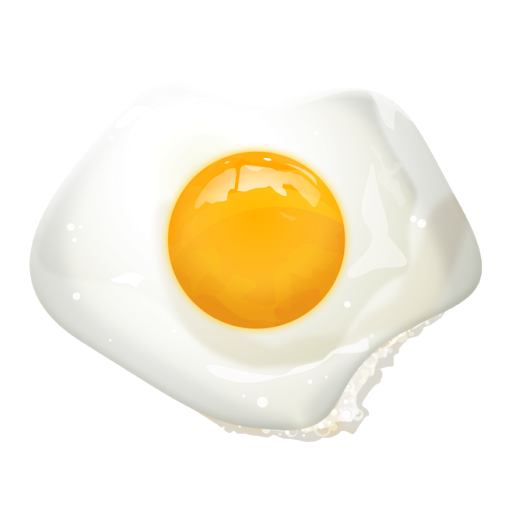 Fried Egg Half Png HD Free Download