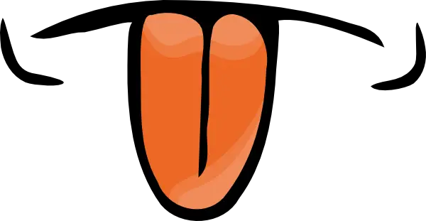 Funny Tongue Cartoon Png HD Free Download