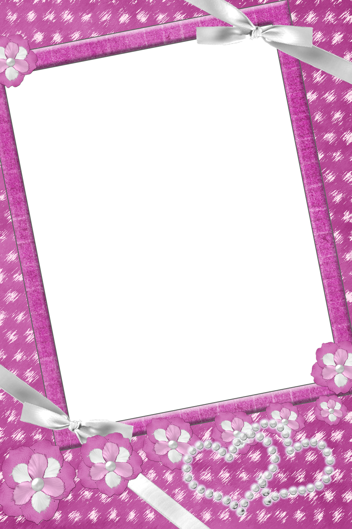 Border Frame Fuchsia Png Hd Free Download