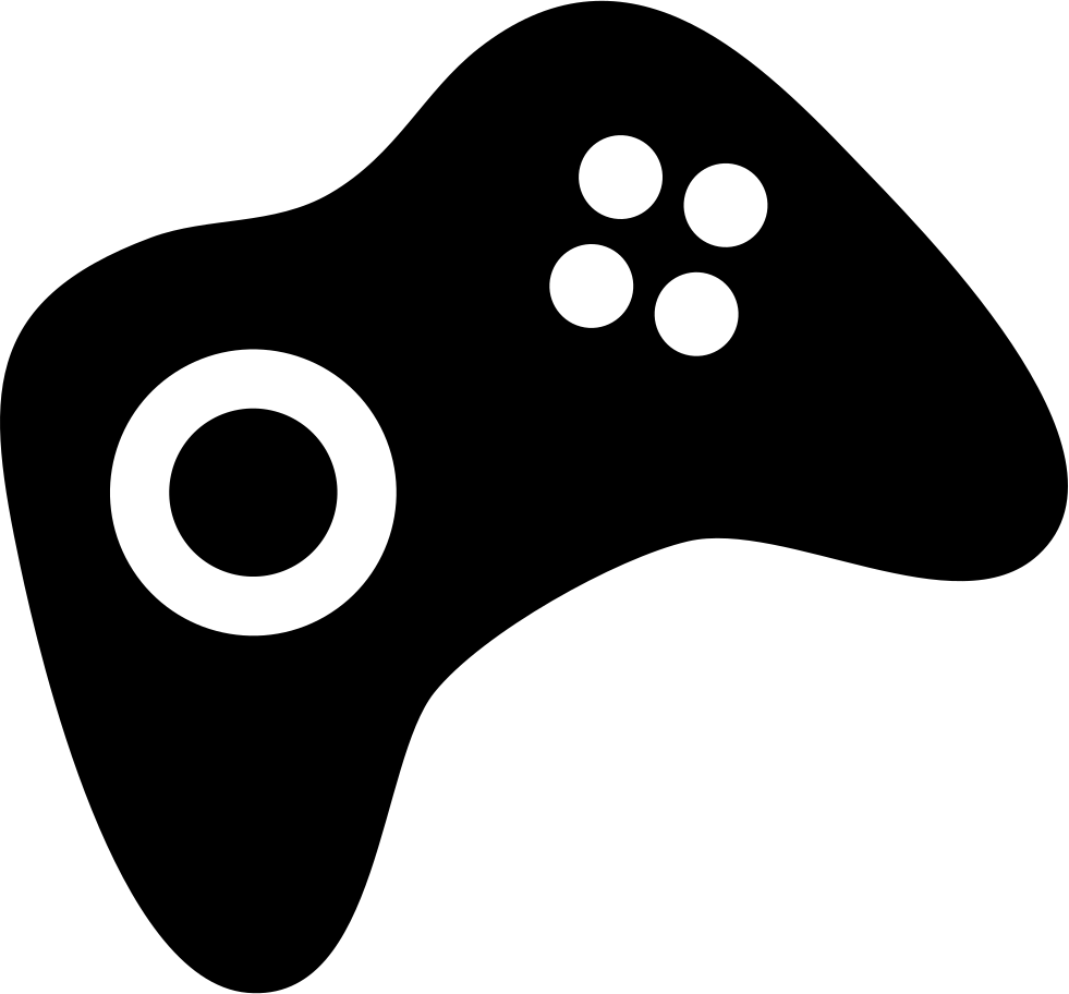 Photos Silhouette Gamepad Png HD Free Download