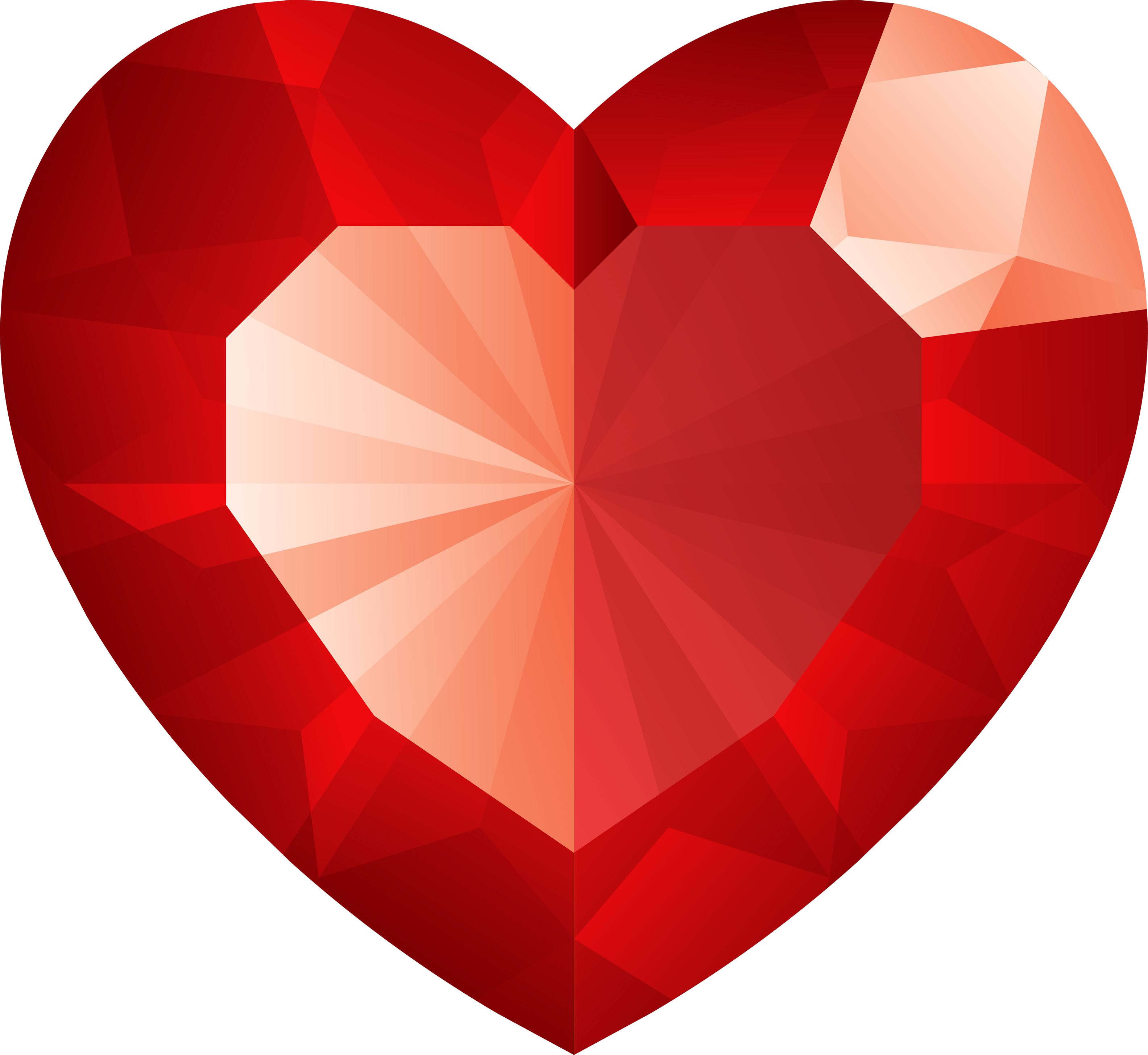 Crystal Gemstone Heart Png Hd Free Download