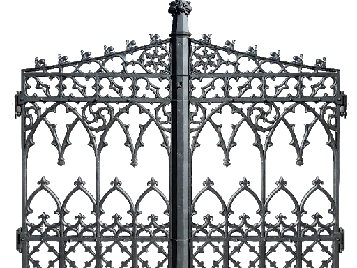 Entry Metal Gate Clipart Png HD Free Download